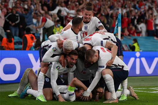 Англия впервые вышла в финал Евро