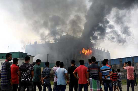 Bangladesh factory fire: At least 52 people killed in overnight blaze