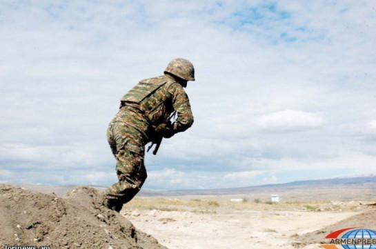 Армянский военнослужащий погиб в результате обстрела ВС Азербайджана на участке Ерасха