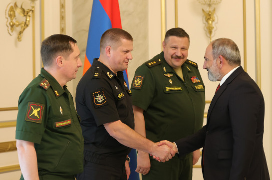 Никол Пашинян высоко оценил армяно-российское сотрудничество в сфере обороны и безопасности