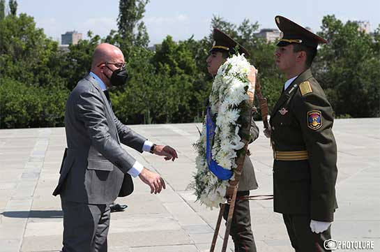 Председатель Европейского совета Шарль Мишель почтил память жертв Геноцида армян