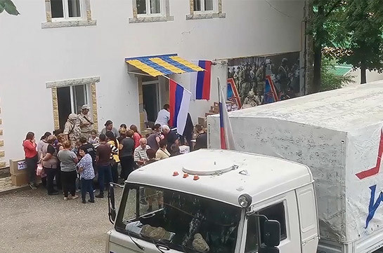 Российские миротворцы в Нагорном Карабахе доставили 18 тонн гуманитарного груза