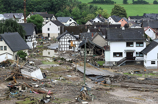 Գերմանիայի արևմուտքում ջրհեղեղի զոհ է դարձել առնվազն 164 մարդ