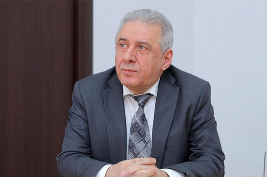 Armenia's acting DM Vagharshak Harutyunyan resigns