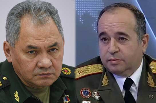 Шойгу обсудил с новым главой Минобороны Армении вопросы региональной безопасности