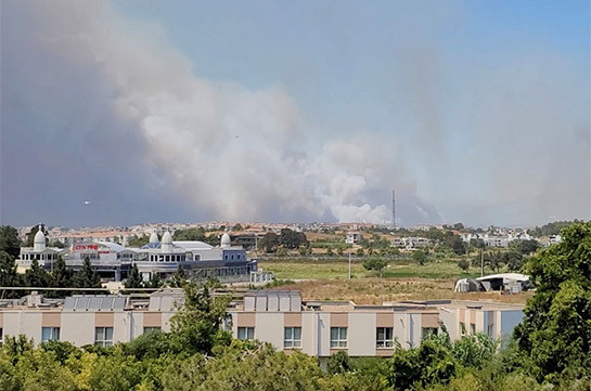 Украина направит Турции самолет для тушения лесных пожаров
