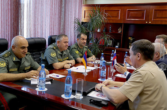 ՀՀ ԶՈՒ ԳՇ պետն ընդունել է ՌԴ դեսպանին. ներկայացվել են տարածաշրջանային անվտանգության խնդիրները