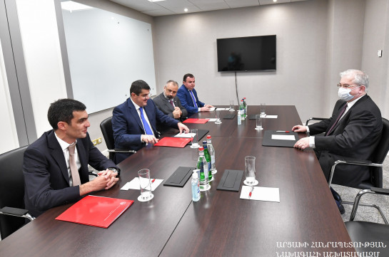 Արցախի նախագահը Երևանում հանդիպել է ԵԱՀԿ Մինսկի խմբի ռուսաստանցի համանախագահ Իգոր Խովաևին