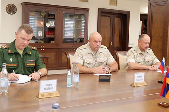 Արցախում Ռուսաստանի խաղաղապահ ուժերի նոր հրամանատար է նշանակվել. նա հանդիպել է ՀՀ պաշտպանության նախարարի հետ