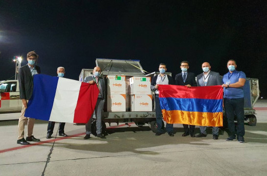 Первая партия отправленной Францией вакцины от COVID-19 уже в Ереване