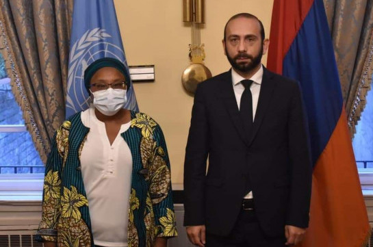 ՀՀ ԱԳ նախարարը հանդիպել է Ցեղասպանության կանխարգելման հարցերով ՄԱԿ գլխավոր քարտուղարի հատուկ խորհրդական Ալիս Վաիրիմու Նդերիտուի հետ