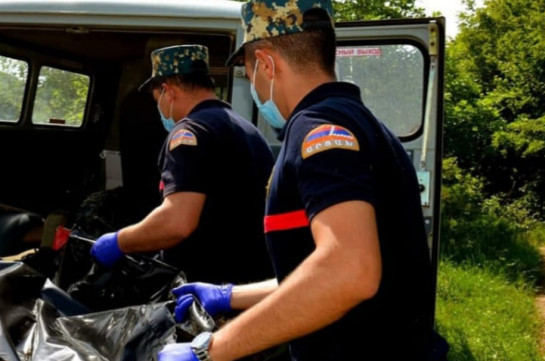 В районе Варанда обнаружены останки одного армянского военнослужащего