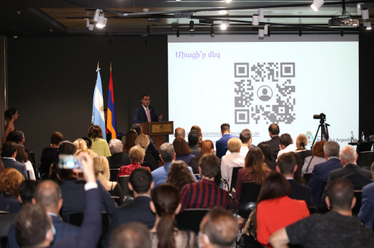 Converse Bank’s experience was presented at the opening ceremony of Armenia-Argetine Chamber of Commerce in Armenia