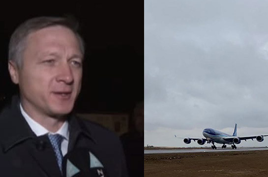 В аэропорт Физули прибыла первая делегация во главе с вице-премьером Татарстана