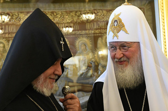 Патриарх Кирилл надеется, что авторитет духовных лидеров Армении и Азербайджана поможет преодолеть последствия конфликта в Нагорном Карабахе