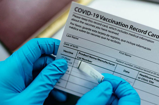 Шесть человек арестованы за выдачу фальшивых сертификатов о вакцинации – Пашинян