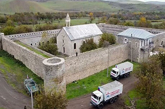 Российские миротворцы обеспечили безопасное посещение более 50 паломникам в монастырь Амарас в Нагорном Карабахе