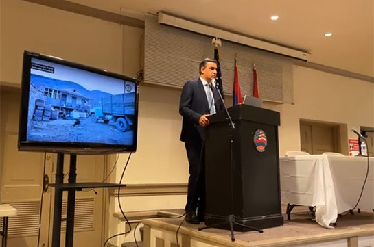 ԱՄՆ-ում հանդիպումների ժամանակ Արման Թաթոյանը փաստերով ներկայացրել է ադրբեջանական զինուժի անօրինական ներխուժումներն ու Հայաստանի բնակչության իրավունքների խախտումները
