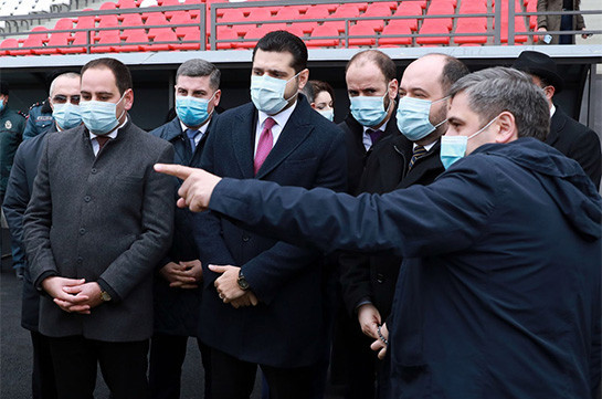 Փոխվարչապետը և վարչապետի աշխատակազմի ղեկավարը մասնակցել են Արմավիրի քաղաքային մարզադաշտի վերաբացմանը