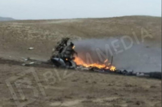 Ադրբեջանում ռազմական ուղղաթիռի կործանման հետևանքով զոհվել է 14 մարդ, այդ թվում՝ 13 սպա