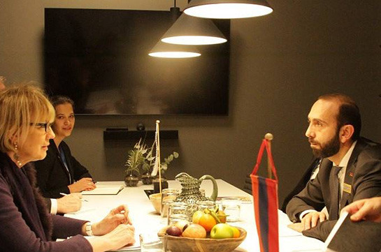 Арарат Мирзоян встретился с генеральным секретарем ОБСЕ