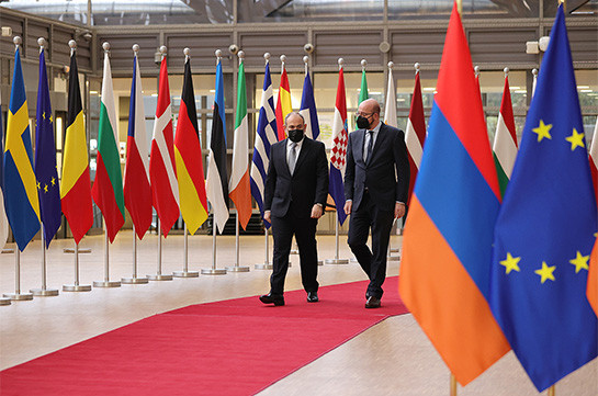 В Брюсселе состоялась встреча Никола Пашиняна и председателя Европейского совета