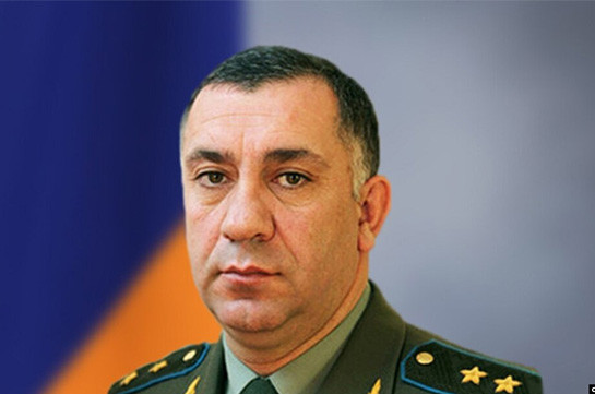 Степан Галстян освобожден от должности заместителя начальника ГШ ВС Армении