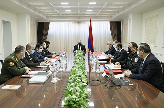 Никол Пашинян провел заседание Совета безопасности