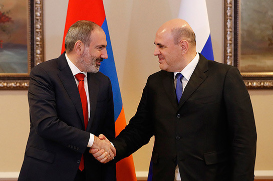 Российско-армянские отношения поступательно развивались: Михаил Мишустин поздравил Пашиняна