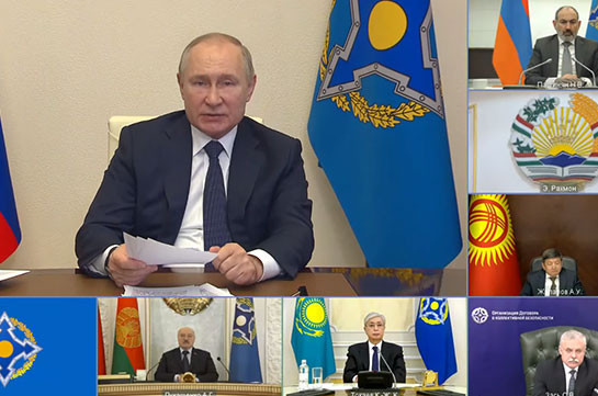 Путин: В Казахстане использовались майданные технологии