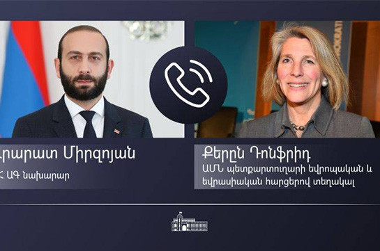 Обстановку в Карабахе и Казахстане, армяно-турецкий диалог обсудили глава МИД Армении и замгоссекретаря США