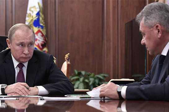 Путин на встрече с Шойгу заслушает доклад о работе миротворцев ОДКБ в Казахстане