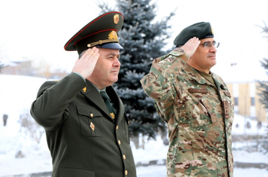 Делегация во главе начальником Генштаба Национальной гвардии Кипра проводит встречи в Армении