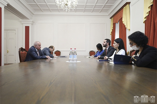 Рубен Рубинян обсудил с послом РФ процесс урегулирования отношений между Арменией и Турцией