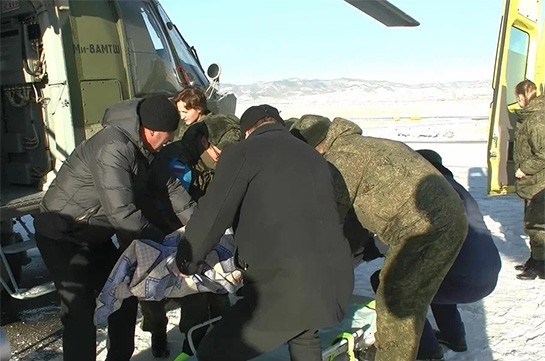 Российские миротворцы экстренно эвакуировали в Армению пострадавшего в ДТП подростка из Нагорного Карабаха
