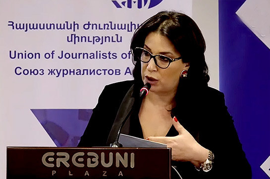 Сатик Сейранян переизбрана председателем Союза журналистов Армении