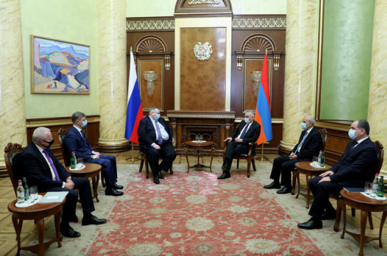 Вице-премьеры Армении и России обсудили перспективы восстановления транспортных коммуникаций в регионе Южного Кавказа