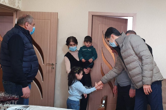 A family displaced from Artsakh has built a home and settled in Vayots Dzor