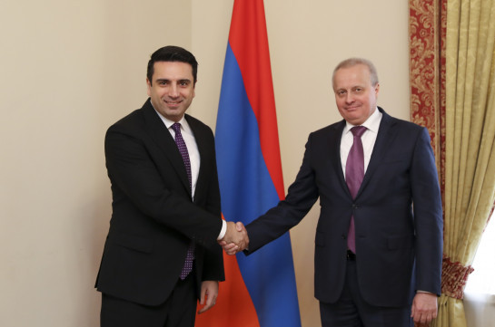 Ален Симонян принял посла России в Армении Сергея Копыркина