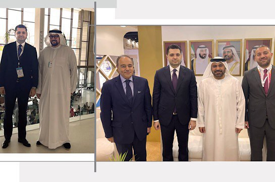 Вице-премьер Армении обсудил с представителями руководств компаний Masdar и Carrefour возможности расширения сотрудничества