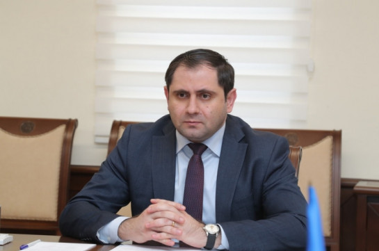 Սուրեն Պապիկյանը ՀՀ-ում Ռումինիայի դեսպանին ներկայացրել է  հայ-ադրբեջանական սահմանագծին և Լեռնային Ղարաբաղում տիրող իրավիճակը