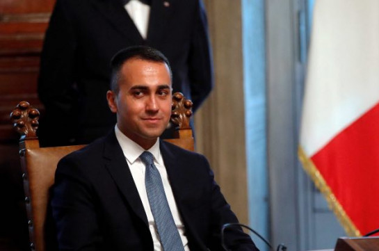 В Армению прибудет министр иностранных дел и международного сотрудничества Италии Луиджи Ди Майо