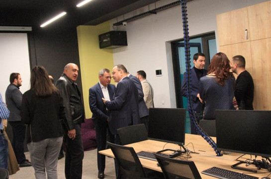 Oppening of a coworking space for university students and startups at the Smart Solutions Center of NPUA