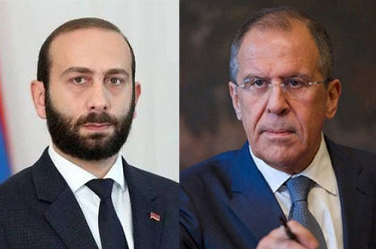 Арарат Мирзоян и Сергей Лавров обсудили по телефону перспективы согласования мирного соглашения между Ереваном и Баку