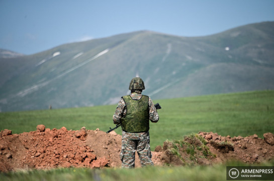 Ժամկետային զինծառայողն անհայտ հանգամանքներում հատել է հայ-ադրբեջանական սահմանը և գտնվում է ադրբեջանական կողմում. ՀՀ ՊՆ