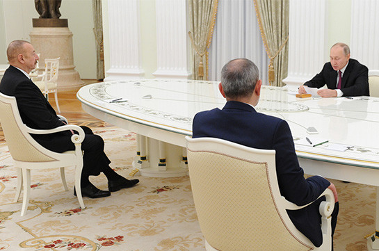 Москва не исключает проведение встречи Пашиняна, Алиева и Путина