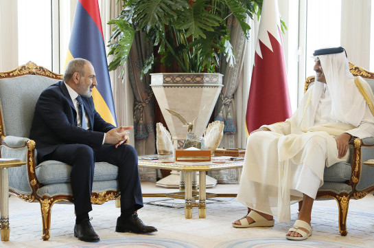 Նիկոլ Փաշինյանը և Կատարի Էմիրը քննարկել են երկու երկրների համագործակցության զարգացմանը վերաբերող մի շարք հարցեր