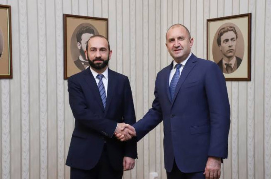 Арарат Мирзоян встретился с президентом Болгарии