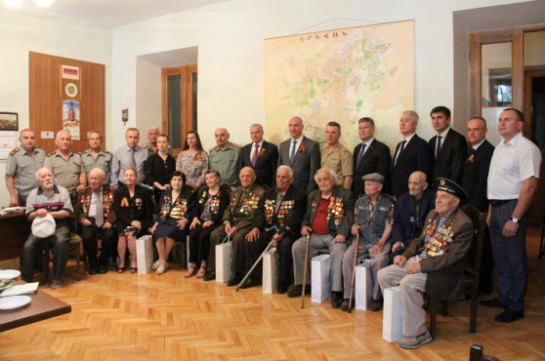 Ռուսաստանի և Բելառուսի դեսպանները հանդիպել են Հայրենական պատերազմի հայ վետերանների հետ