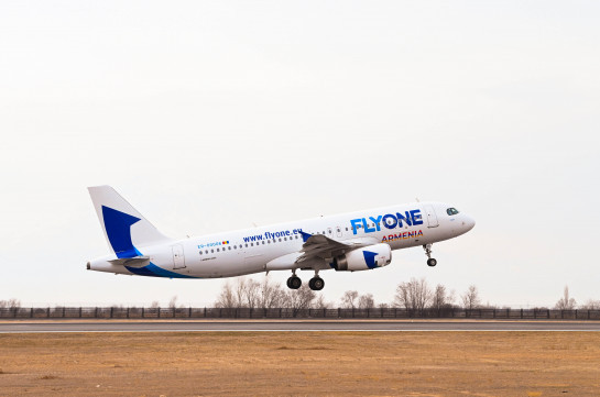 Авиакомпания FlyOne Armenia запускает регулярный рейс Ереван – Санкт-Петербург – Ереван